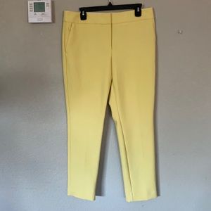 Women’s Loft Pant, style: Marisa, size 8. Yellow